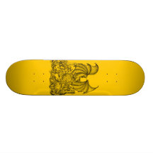 Zombie mit Drache Individuelle Skateboards