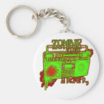 zombis divertidos de los undead de la camisa del z llaveros