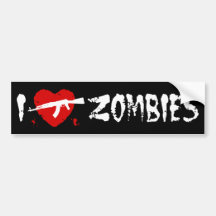Zombis Etiqueta De Parachoque