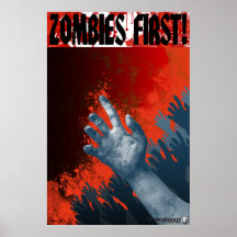 ¡Zombis primero! Colosal Posters