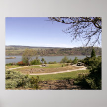 Zona de descanso de Oregon Posters