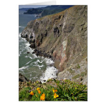 Zona de recreo nacional del Golden Gate - visión c Felicitación