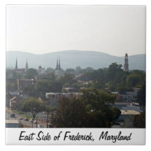 Zona este de Frederick, Maryland Azulejo