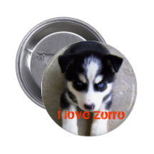 zorro, amo Zorro Pin