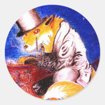 zorro pegatinas  
