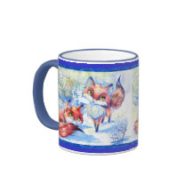 Zorros del invierno, zorros del invierno tazas