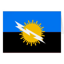 Zulia, bandera de Venezuela Tarjetas