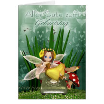 Zum Geburtstag - feliz cumpleaños alemán de Alles  Felicitaciones