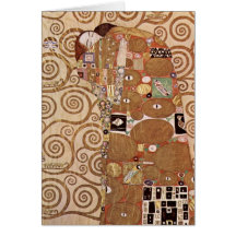 Zum Stocletfries de Klimt - de Werkvorlagen Felicitacion