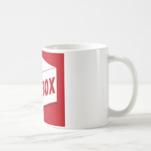 Zumbido de la caja del arte taza de café