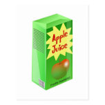 Zumo de manzana postal