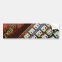 ZX81 PEGATINA DE PARACHOQUE