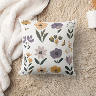 С colección de Cojín decorativo de flores vectoria
