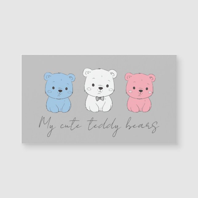 С usar el cachorro de oso, dibujar para los niños (Anverso)