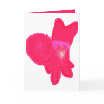 ט Cute perro Tu B'Av ״ ו ב א tarjeta ב