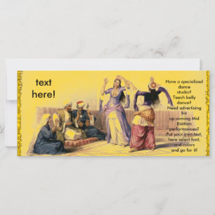 ق・・・・・・ق・ن ص・Cario Dancing Chicas-Rack Tarjeta de