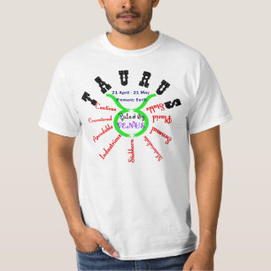 ڪے ั๑★Ştãr Sîgñ(Tauro) Camiseta de valor★ั๑ڪے