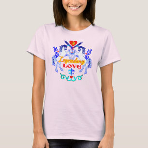・ ・ ღLegendaria Bella Jersey Unicorn Teeღ°・・