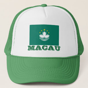 マカオの旗の帽子 del gorra de la bandera de MACAO
