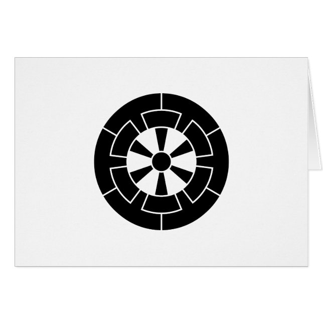 六 本 源 氏 車 (Anverso (Horizontal))