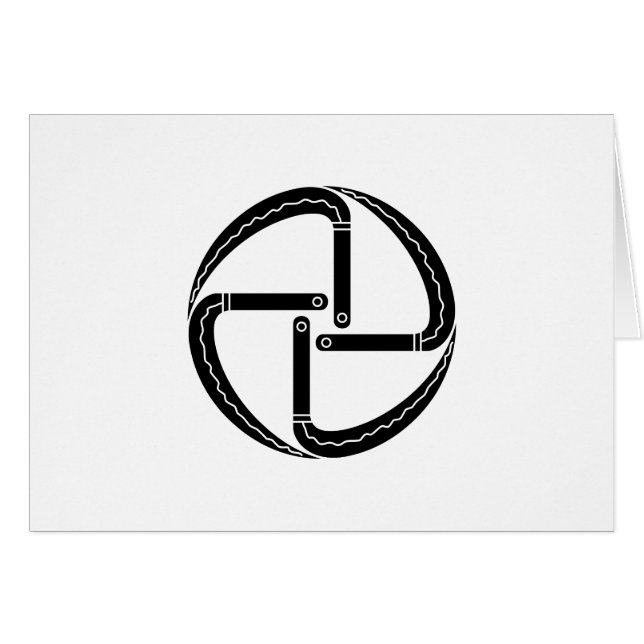 四 つ 鎌 (Anverso (Horizontal))