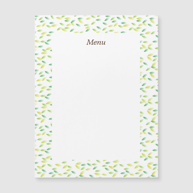 文字　カスタマイズ　リーフ      (Anverso)