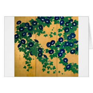 朝 顔 (部 分), 其 Morning Glory (detalle), Kiitsu