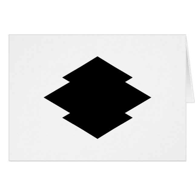 松 皮 菱 (Anverso (Horizontal))