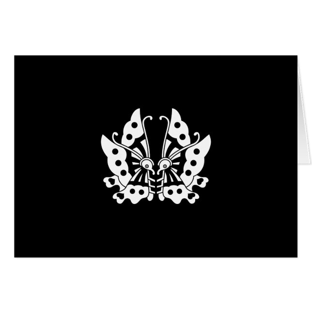 池 田 対 い 蝶 (Anverso (Horizontal))