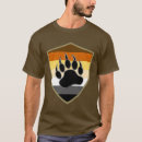 Buscar bandera gay del oso camisetas Garra de oso