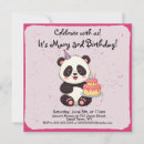 Buscar panda feliz invitaciones Zoológico