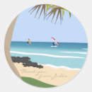 Buscar playa redondas pegatinas Gracias
