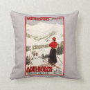 Buscar esquiadores cojines Vintage