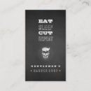 Buscar el cortar tarjetas de visita Barbería