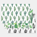 Buscar cactus papel de regalo Acuarela
