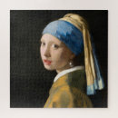 Buscar retrato de un chica puzzles Johannes vermeer