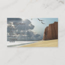 Buscar destino tarjetas de visita Azul