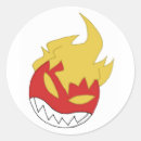 Buscar bola de fuego pegatinas Incendio