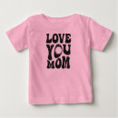 Buscar amo a mi mamá bebe camisetas Día de la madre