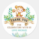 Buscar pequeños monos pegatinas Jungla