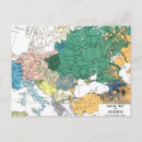 Buscar mapa europeo del vintage postales Europa