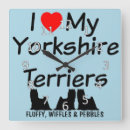 Buscar yorkshire relojes de pared Terrier