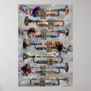 Buscar trompetas posters Cuerno