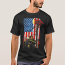 Buscar bombero americano camisetas Rojo