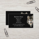 Buscar lobo gris tarjetas de visita Vida silvestre