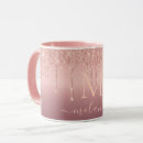 Buscar rose gold tazas Monograma