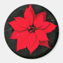 Buscar poinsettia imanes Rojo