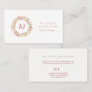 Buscar diseñador floral tarjetas de visita Administrativos