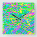 Buscar colores brillantes relojes de pared Para ellos