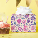 Buscar botánico papel de regalo Flores